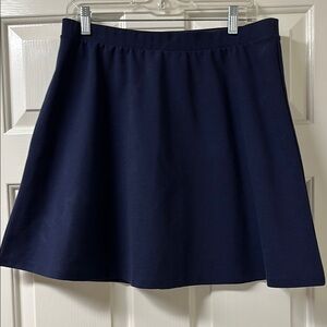Draper James Navy Blue knit skirt